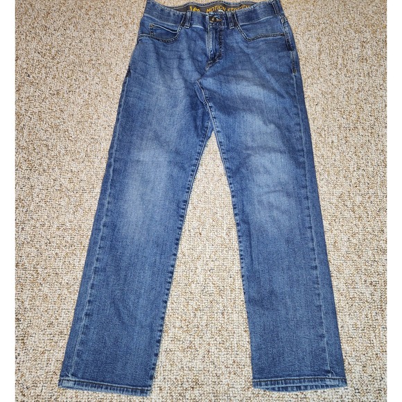 Lee Motion Stretch Jeans | Regular‎ Fit Straight Leg Denim Blue | Size 32x32 - Picture 1 of 7